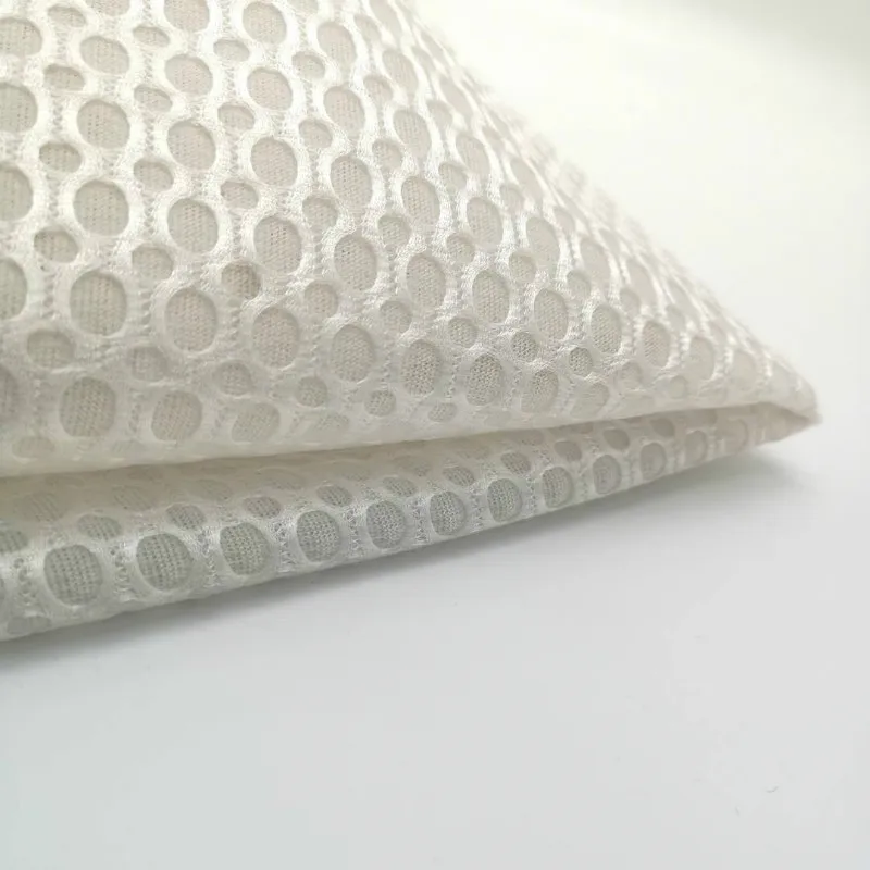 Durable Shoes Material Recycled Big Hole 3D Air Mesh Spacer Sandwich Fabric