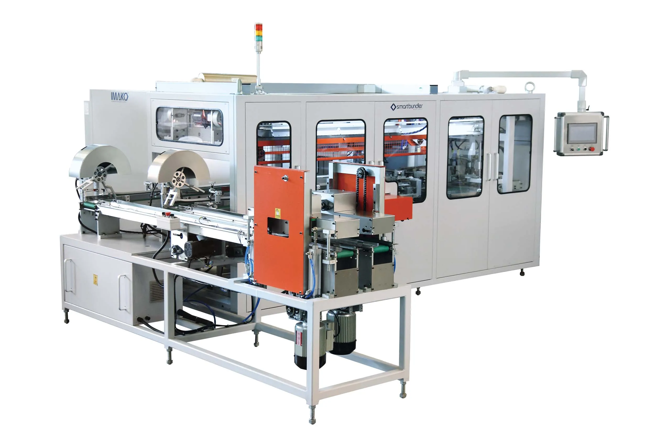 Roll Paper Machine High Speed Cutting Paper Roll Bundling Packing Single Packed/Unpack Core/Coreless Roll Paper
