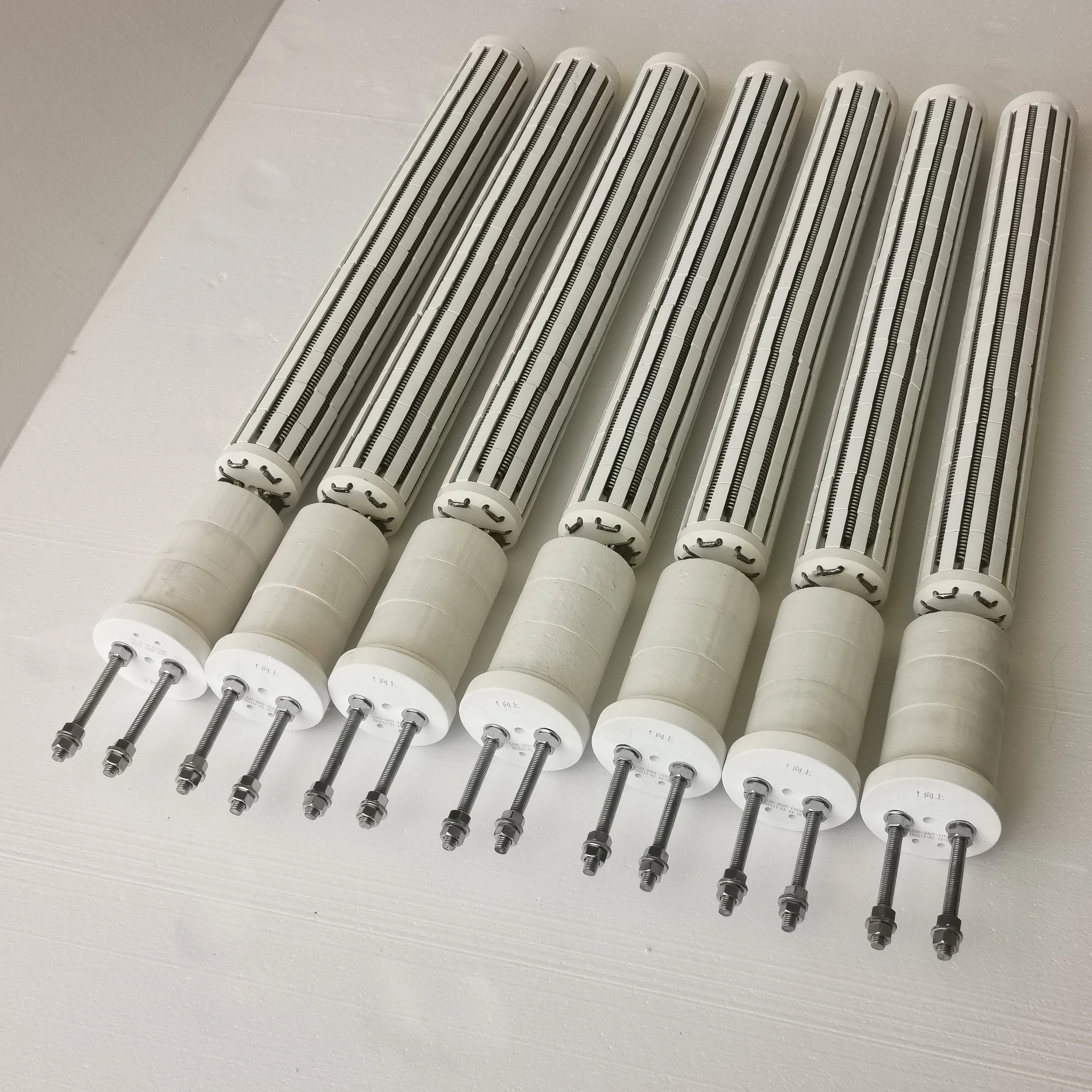 Электрический Керамический нагревательный радиальный обогреватель на заказ, 12 В, 24 В, 110 В, 220 В