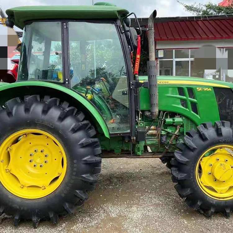 Экологически чистый б/у трактор для продажи John deere 5E-954 тракторы сельского