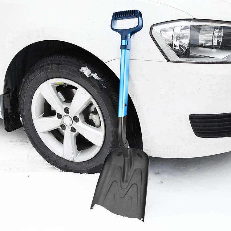 Retractable Loader Folding Car Snow Shovel Stainless Steel Snow Scraper Shovel
