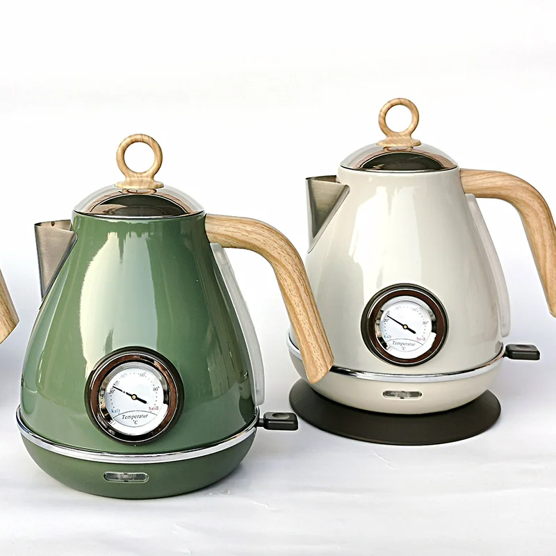 Amazon Hot Sale Retro Electric Kettle Portable Electric Boil Kettle Electric Heating Kettle