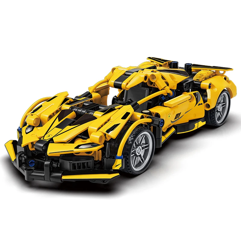Wancheng  Best Selling Products 2024  Model Block 1:14  Super Racing Car Building Blocks Kid Toys For Children