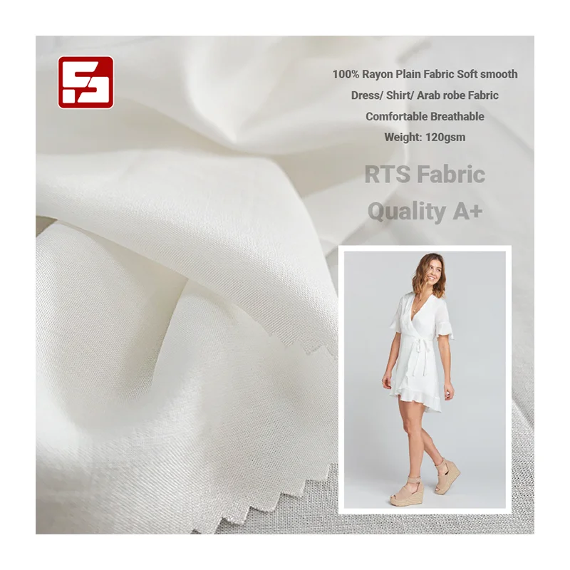 Fabric suppliers 100 rayon materials for dress making Garment textiles woven design 100% rayon custom printed woven fabric