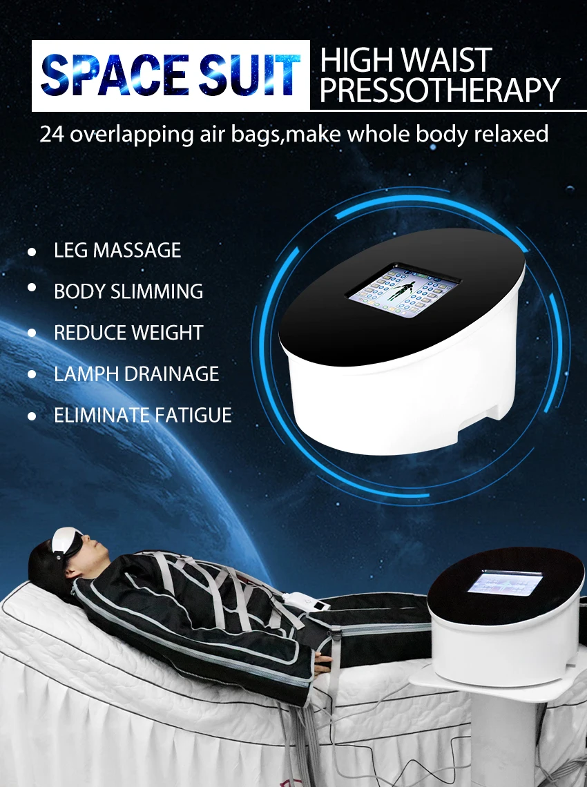 Заводской прямой Дальний инфракрасный Лимфодренажный стимулятор мышц, аппарат для прессотерапии