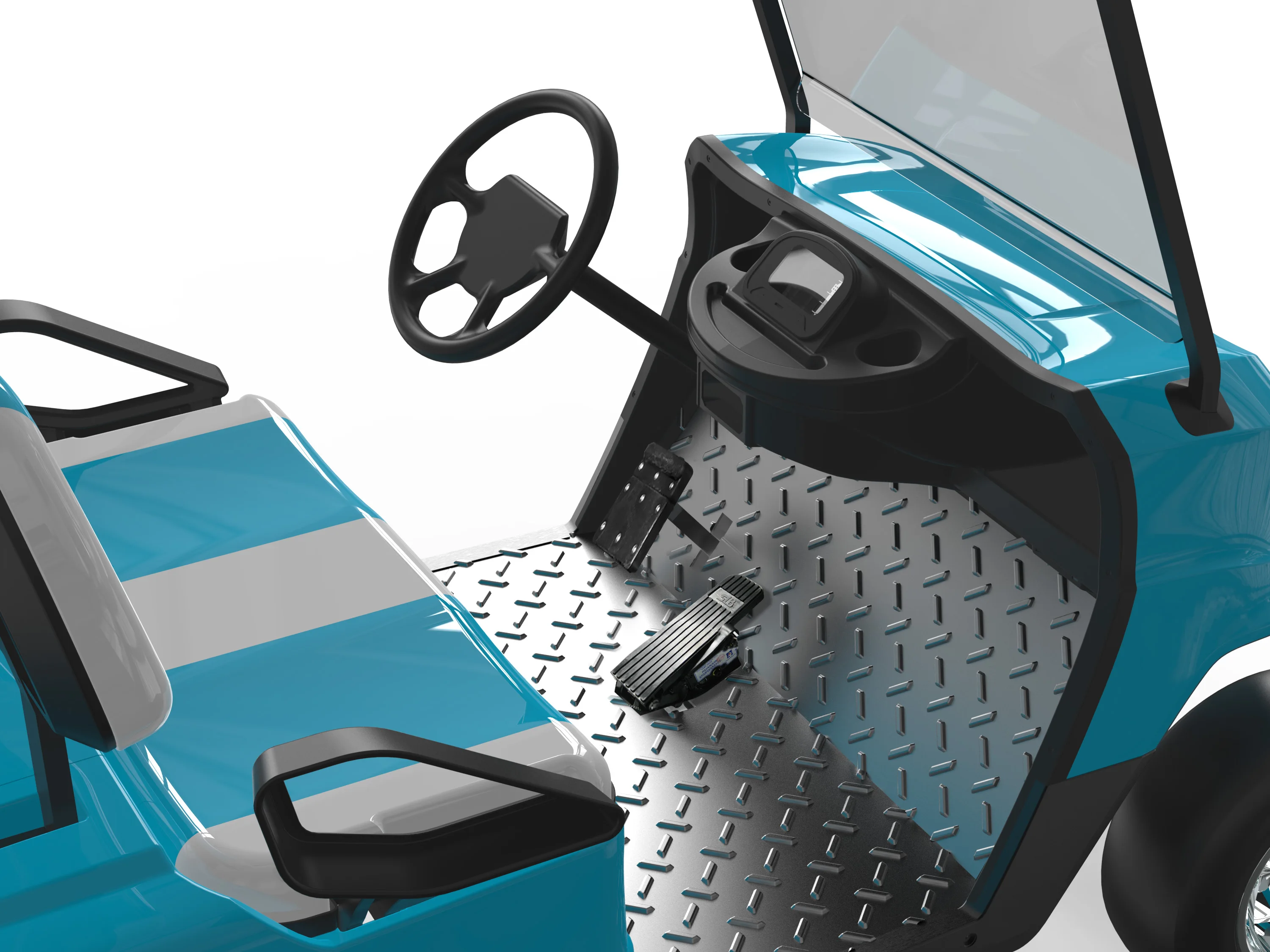 2 seater 4 wheel cheap  electric golf car