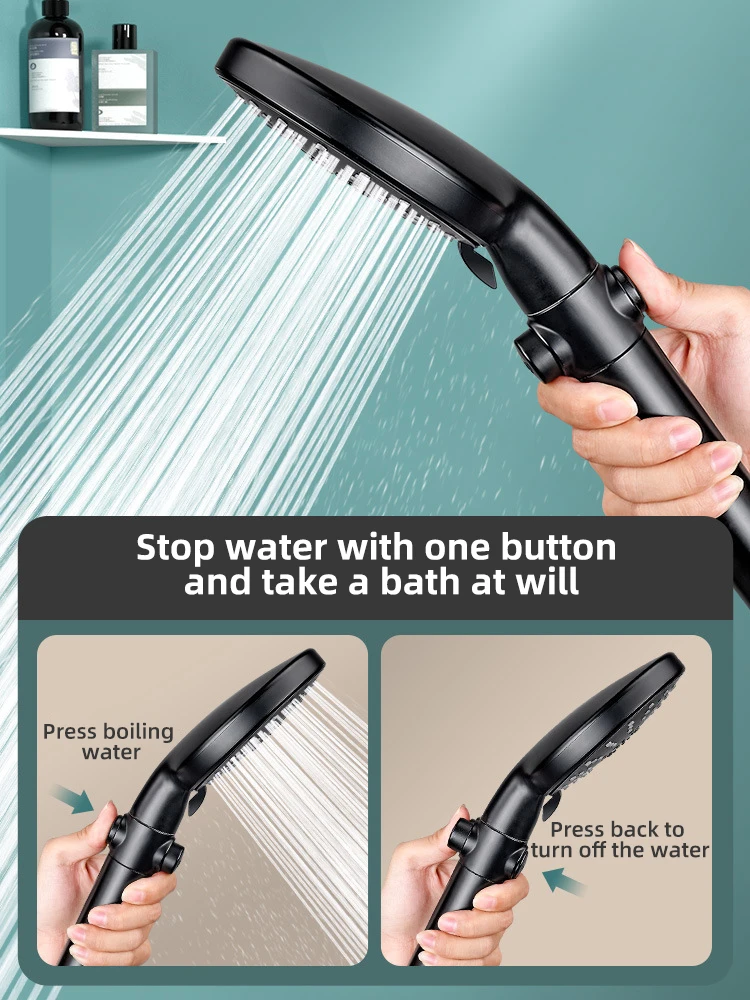 Customized Hot Sale Filter Shower Head Turbo Water Spout Shower Machine Luxury Shower Head