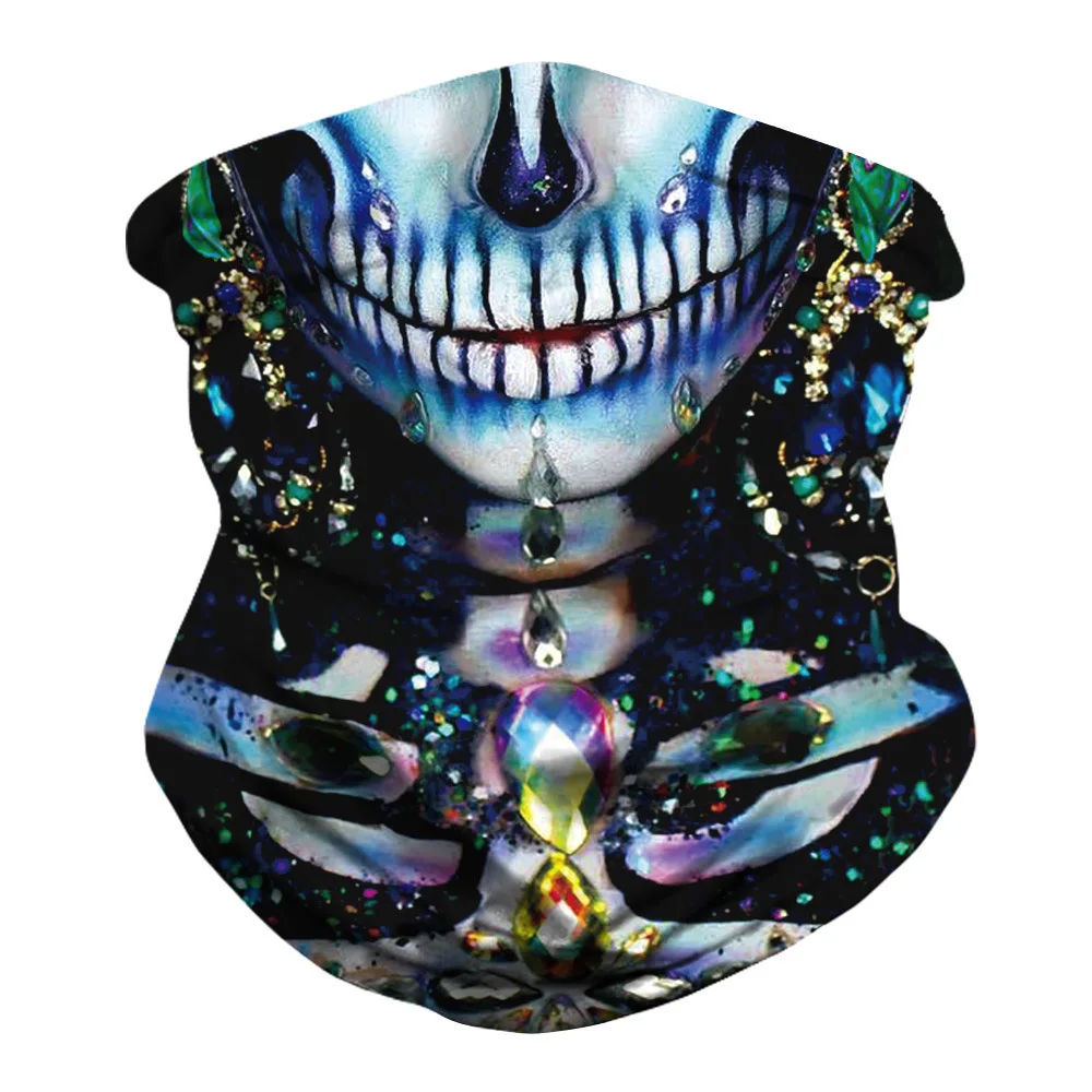 Wholesale Comfortable Multifunctional Seamless Bandanas Personalized Sun Protection Neck Gaiter