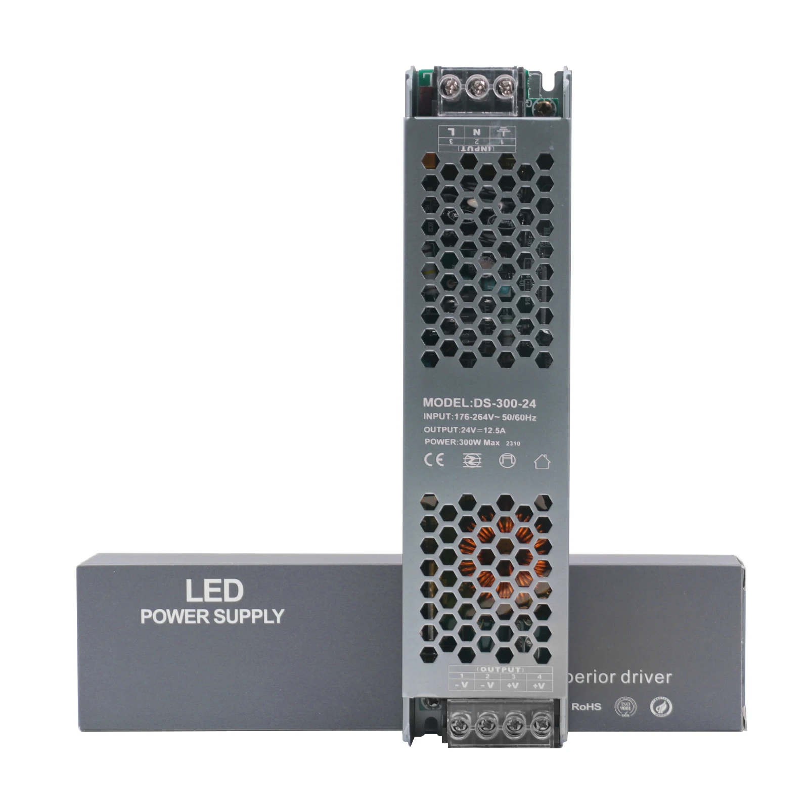 Switching Power Supply DC 12V 24V 60W 80W 100W 120W 200W 300W 400W Lighting Transformer AC 180-250V Source Adapter For LED Strip