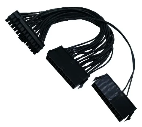  PCI-E express ATX адаптер питания Кабельный разъем для майнинга 24Pin 24 pin 20 + 4 Dual PSU
