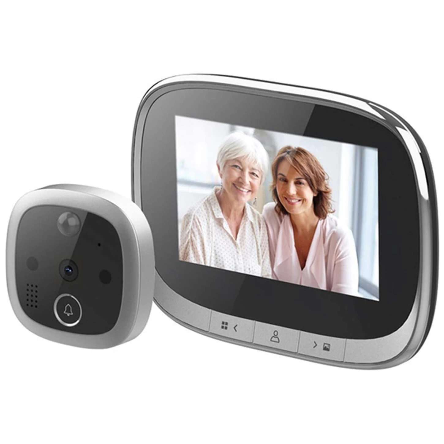 Peephole 4.3 inch LCD Screen Digital Door Viewer Motion Detection 170 Degree Smart Video Camera Doorbell