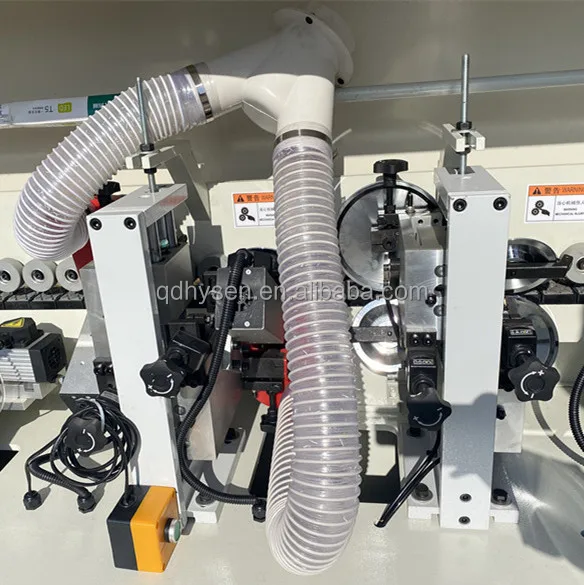 HYSEN HS506 Fully Automatic Edge Banding Machine Woodworking Plywood Furniture  With Pre-milling Function Edgebander