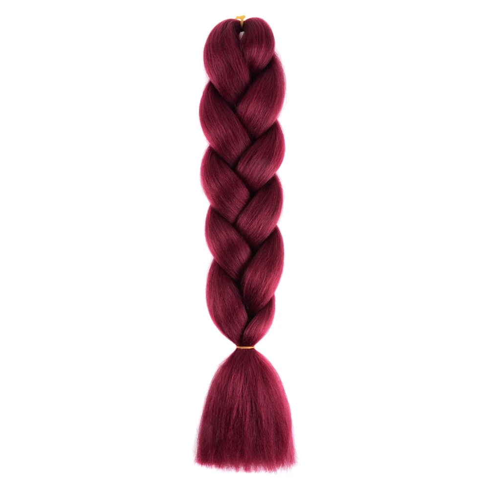 Jumbo Braid Ombre Expression Braids African Extension Crochet Curly Synthetic Braiding Hair