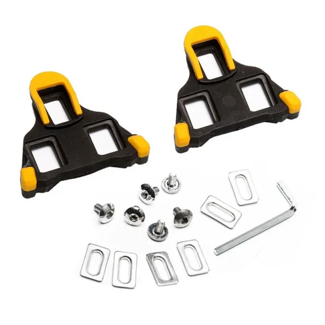 1 Pair New Cycling Shoe Splint Set Locking Splint Highway Locking Plate Cleats Splint Cycling Bicycle Shoes Cleats Plywood Group