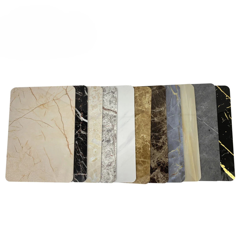 1220*2440mm High density PVC UV Coating Marble Sheet