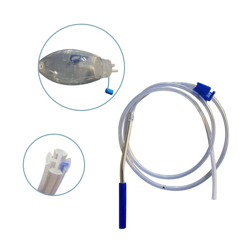 Abdominal Drainage Tube Negative High Pressure Drainage Bottle Surgical Closed Wound Drainage Dressing Kit