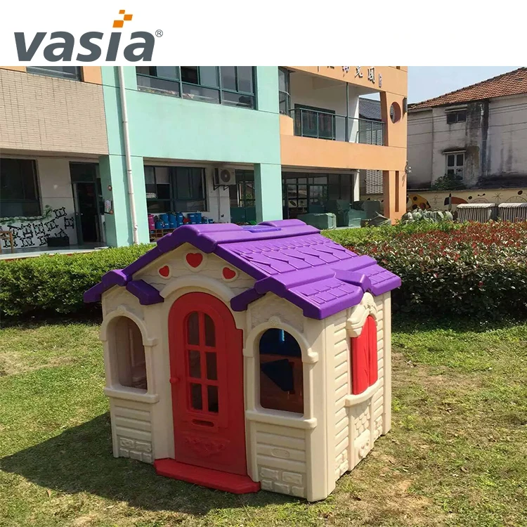 Kids plastic chocolate pink happy play house