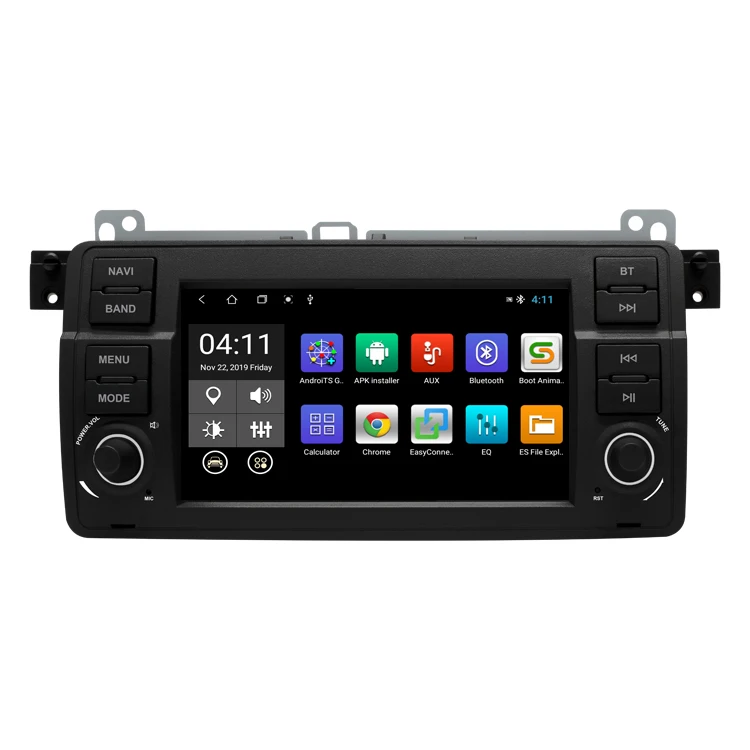 Car GPS Navigation Radio Multimedia Player 7 inch Android 11 for BMW E46 M3 3Series 318 320 325 330 335 1998-2005