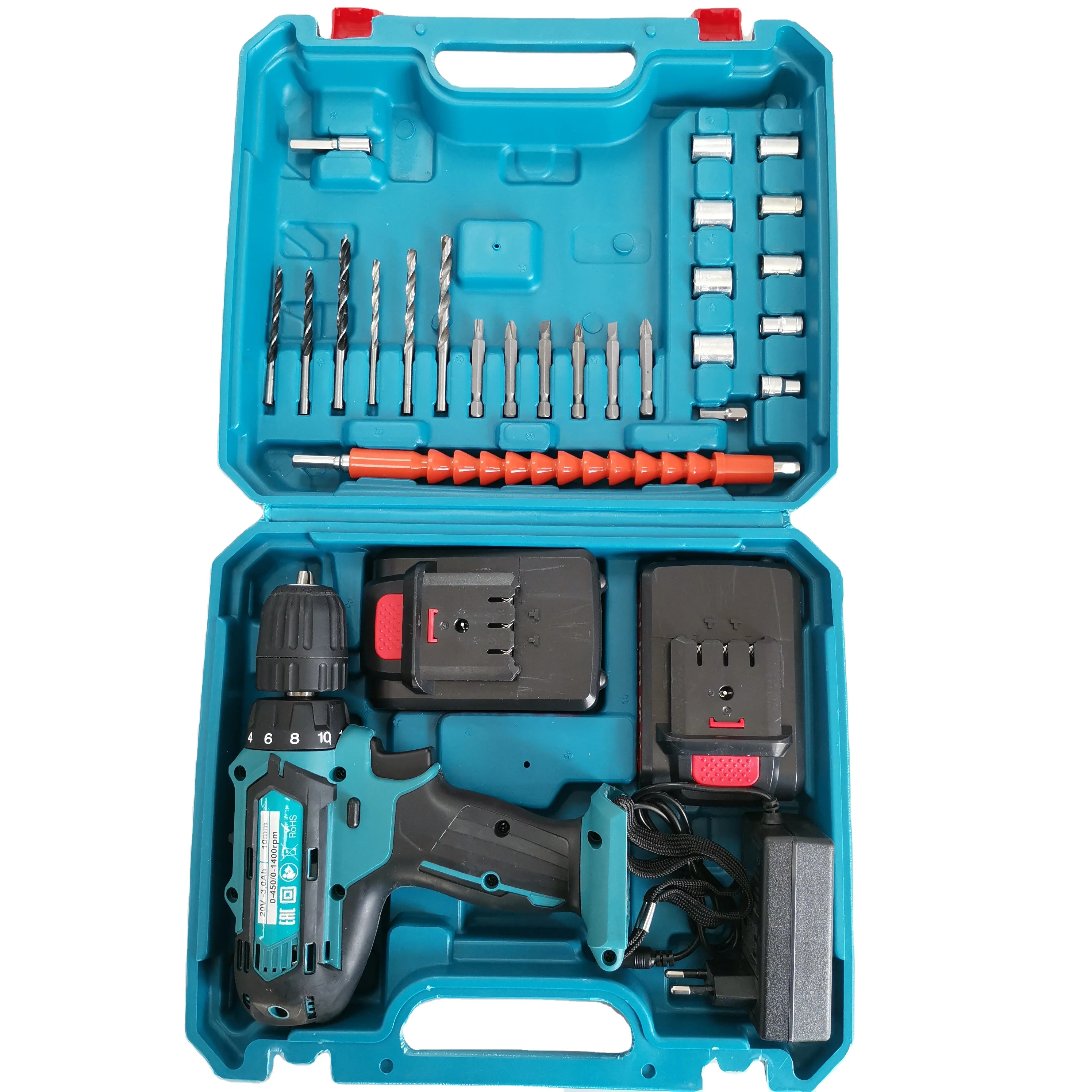LANDSEA 20V Cordless Power Drill Li-ion Cordless Drill Tool Set