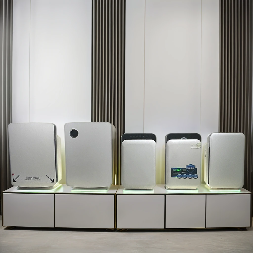 Hepa h13 filter air purifier hepa filter customized Cylindrical cleaner hepa filter portable air purifier for Home