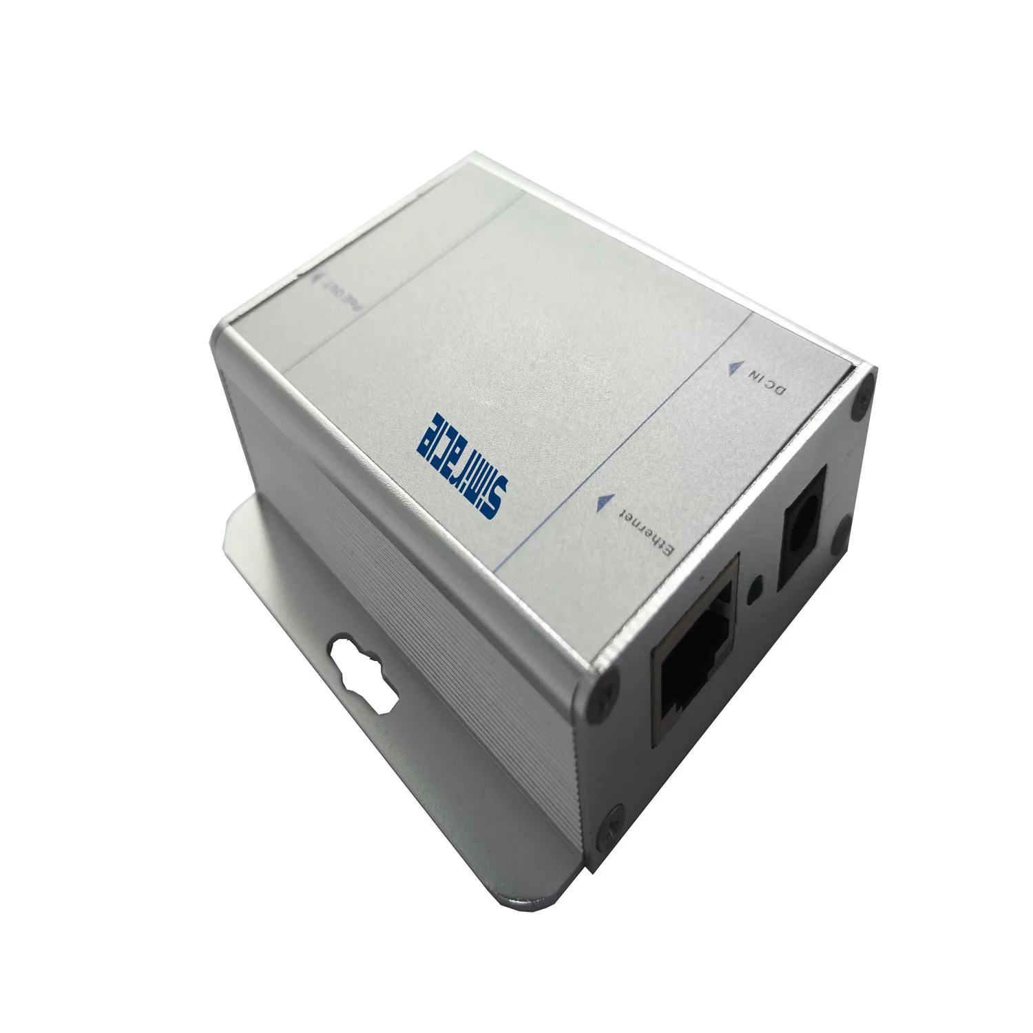 PoE Mini Switch/PoE injector 18W DC Single port Single PoE Port and DC Input