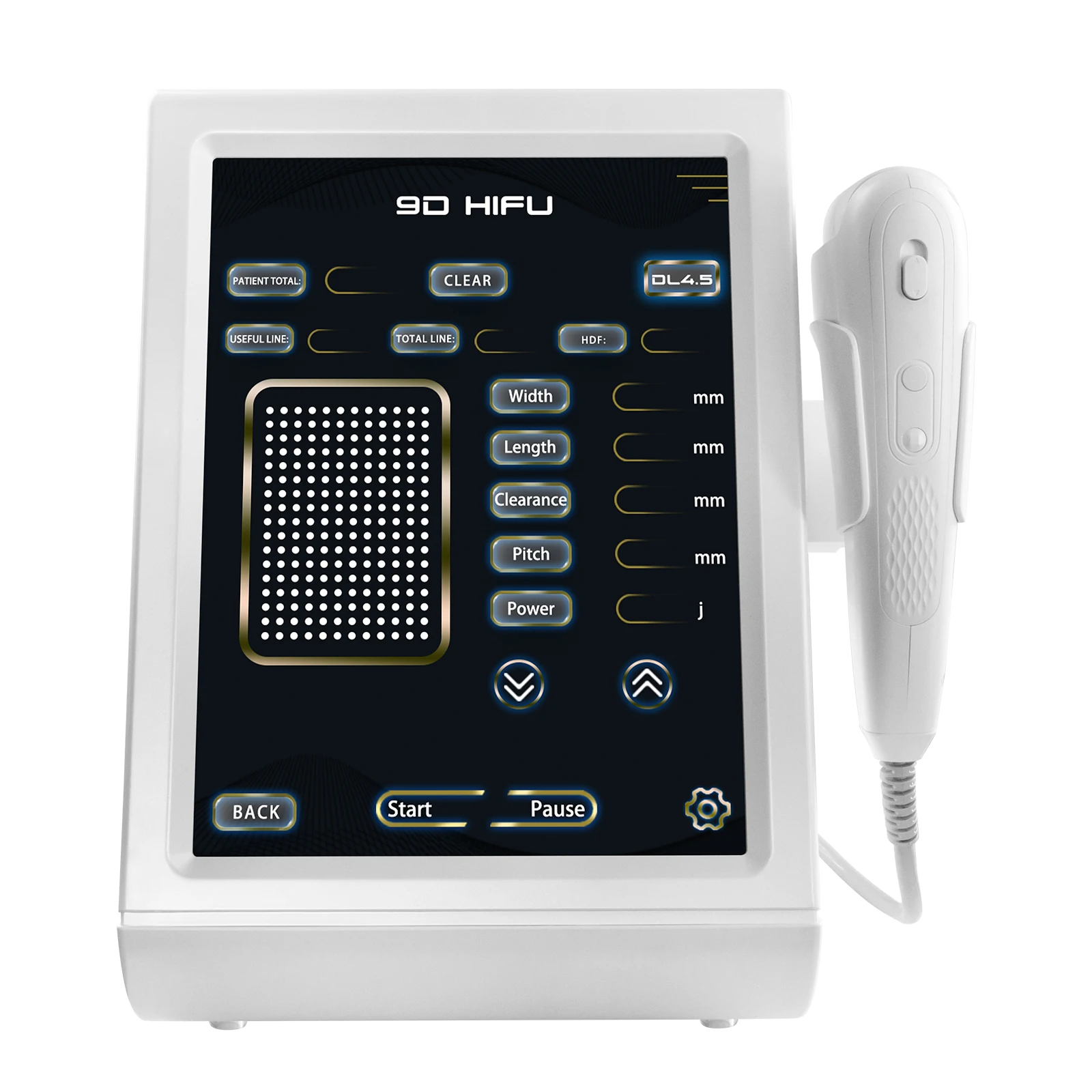 New Arrival Beauty Hifu Machine Focused Ultrasound Hifu Smas Lift 9d Hifu Face Lift Machine Anti Wrinkle Machine