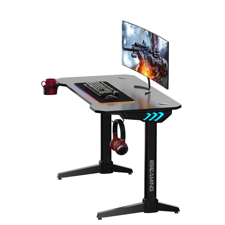 best price home furniture MDF computer desk with bookshelf