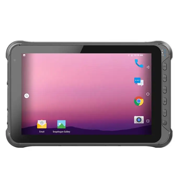 10 дюймов Android 10,0 GMS Сертифицированный считыватель отпечатков пальцев QR/штрих-кода сканер NFC reader Прочный планшетный ПК с системой андроида ПК