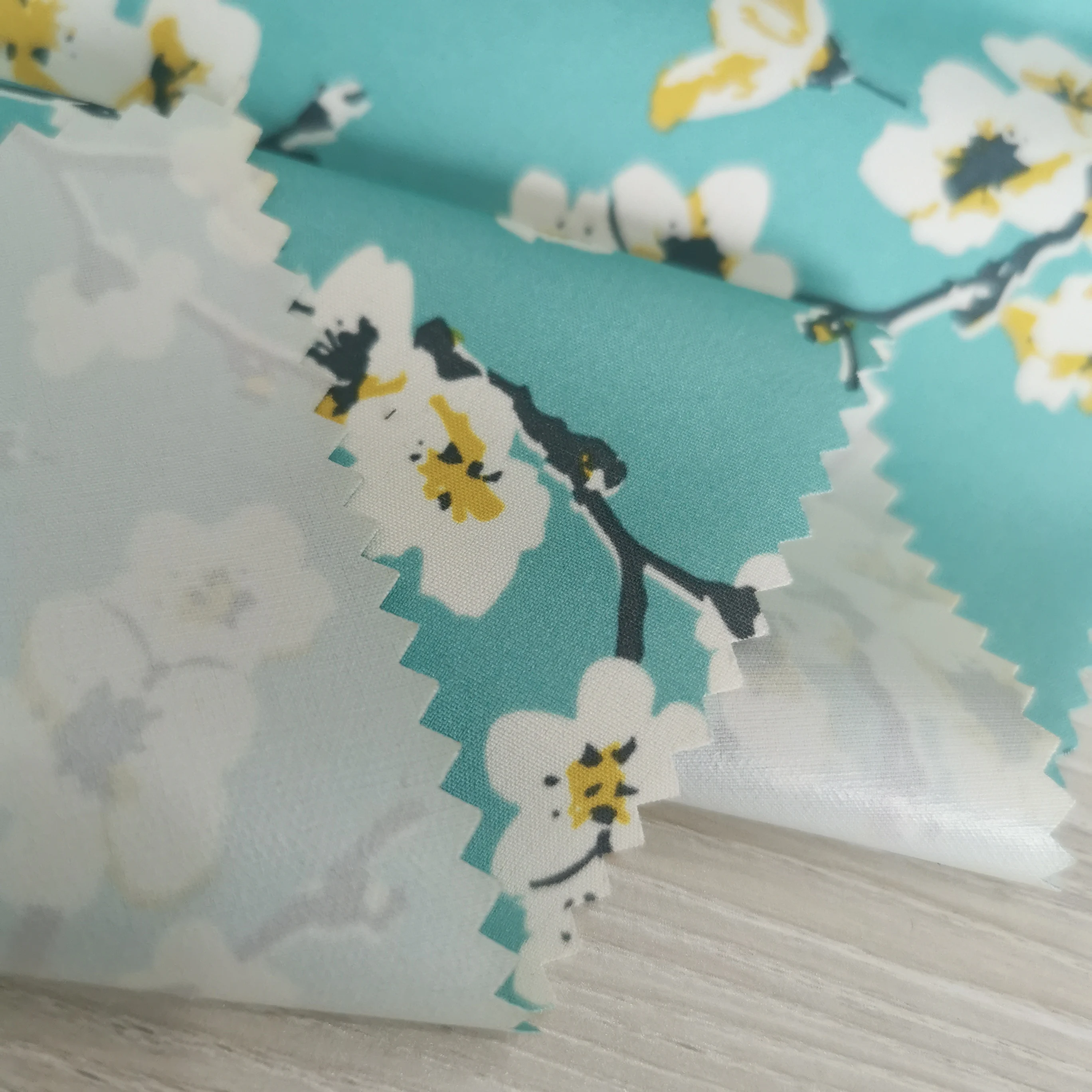 custom print 100D 4 way stretch 92% polyester 8% spandex fabric with TPU  membrane coating