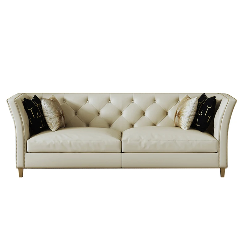 Wholesale Relaxer Sofa General Use Furniture Luxury Exclusive Faux Leather L Shape Sofas for Living Room