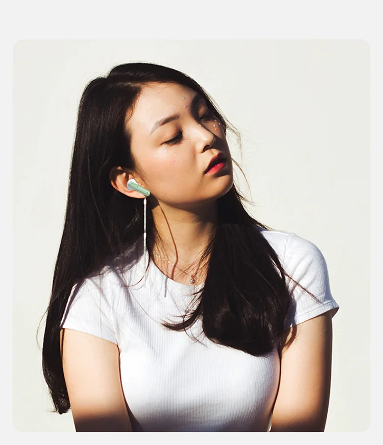 BT5.3 HIFI in-ear earphones true wireless ENC long endurance calling music gaming sport earphone