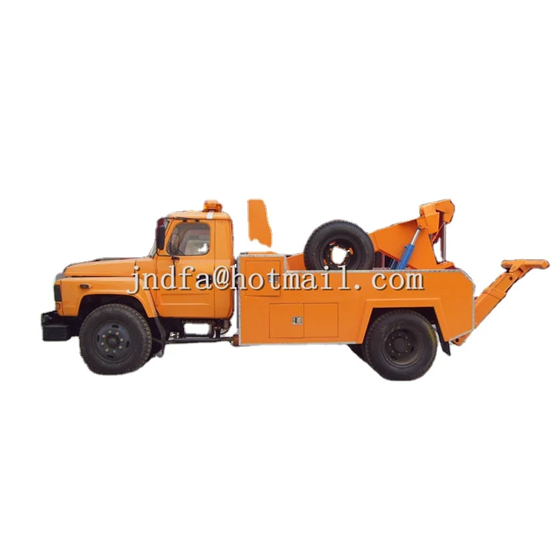 Dongfeng 4700mm wheelbase wrecker towing joint body