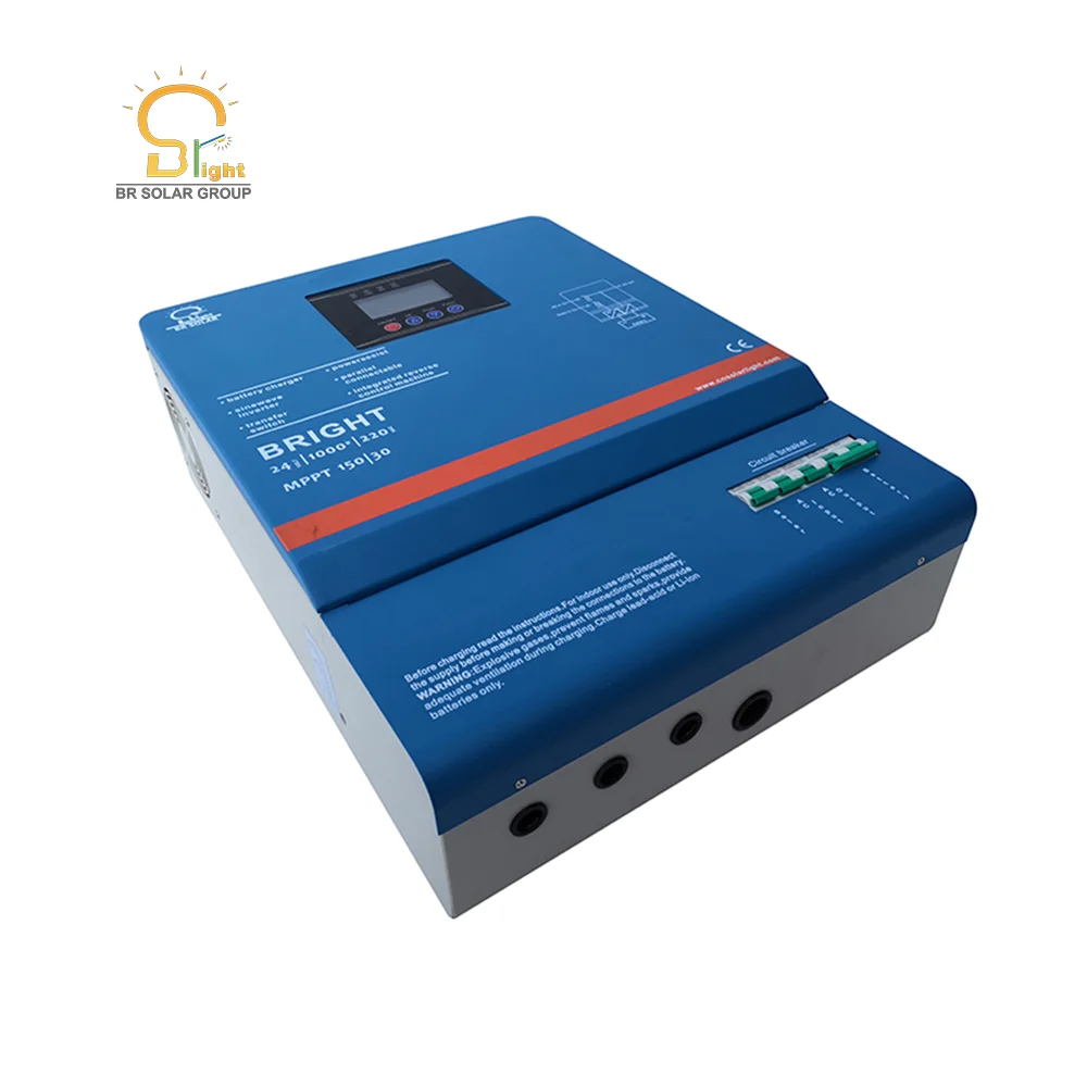 3KW 5KW 6KW mppt hybrid solar inverter with mppt controller built in