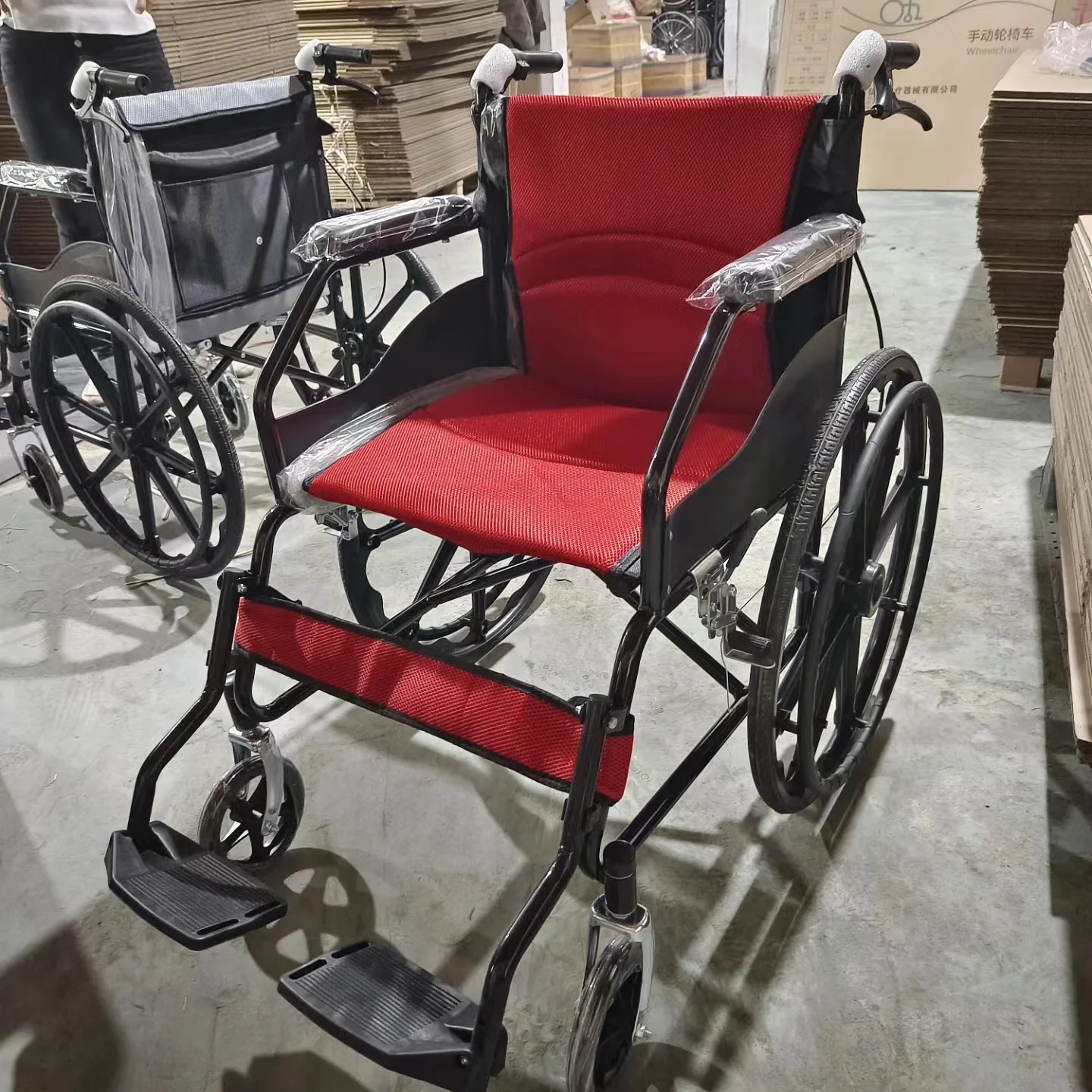 Disabled Durable Good Quality Simple Wheelchair Manual Wheelchairs Cheap Good Price portablewheelchair