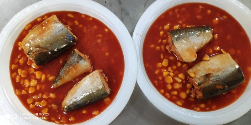 Factory Price Fast Food Canned Fish Canned  Mackerel in water/oil/tomato sauce 425g