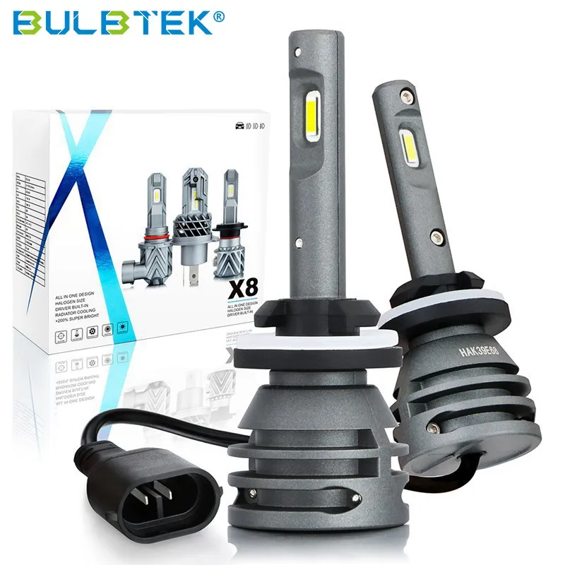 BULBTEK X8 881 OEM and ODM products auto headlight led car bulb conversion