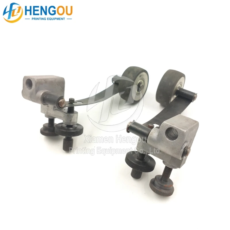 3 Pairs Free Shipping Parts KOMORI Feeder Wheel Install Hole 8mm Paper Pressing Assembly Spare for Komori