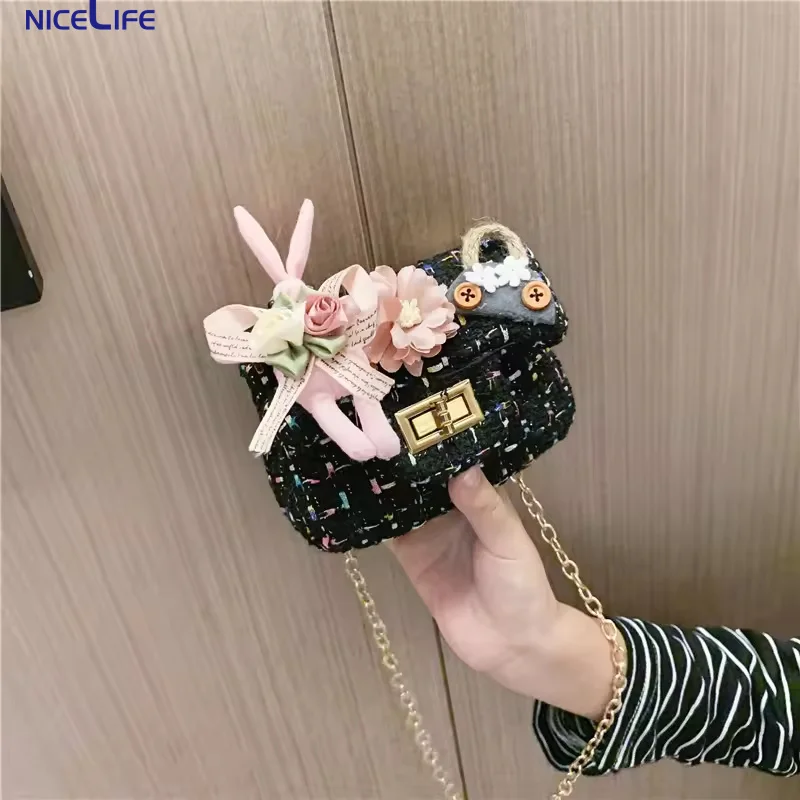 2025 дизайнерская сумка через плечо Милая Мини-сумочка с жемчужным украшением на молнии для маленьких девочек Летний стиль