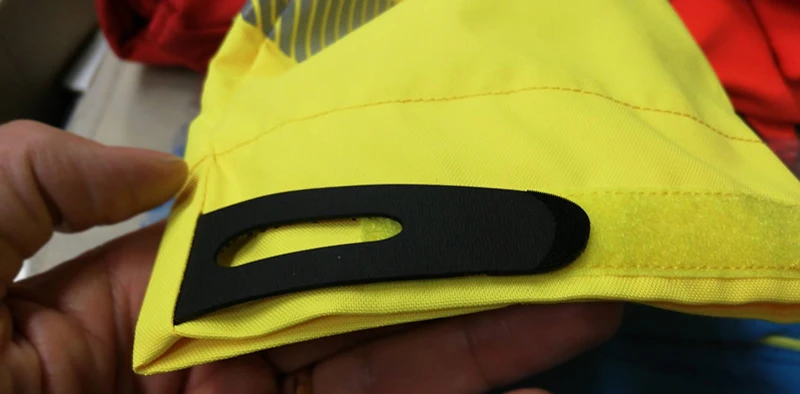 Rubber Injection Hook Cuff Sleeve Tab For Jacket