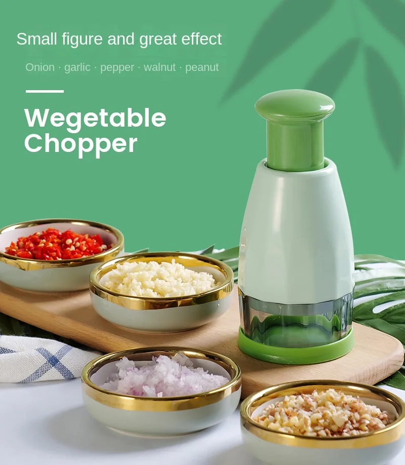 Manual Mini Hand Press Household Masher Manual Peanut Sesame Pepper Meat Fruit Minced Garlic Blender