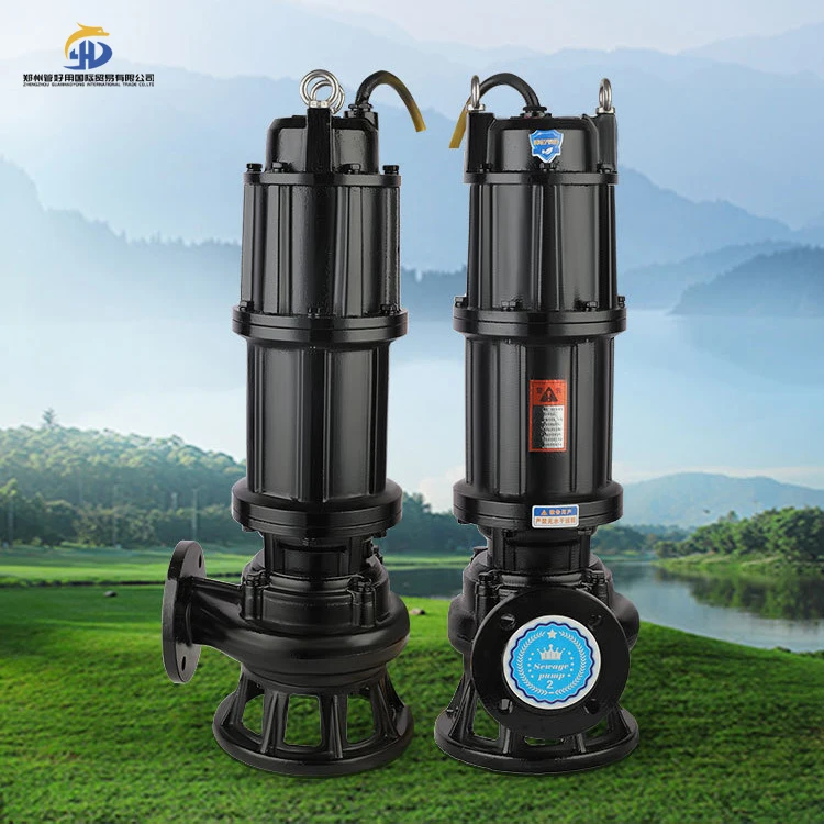 High Pressure Electric Submersible Sewage Pump Slurry Centrifugal Pump Valve