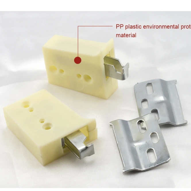 Durable Fine Sand Treatment Kitchen Cover Plastic Cabinet Visible Hanger Bracket