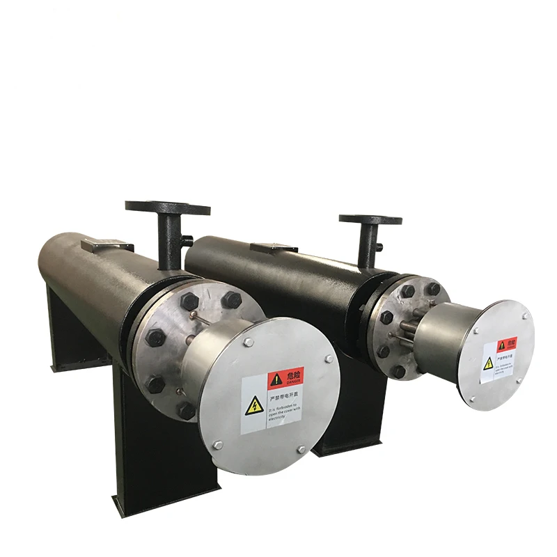 electric circulation horizontal pipeline heater box-type pipeline electric heater for Fuel oil preheating