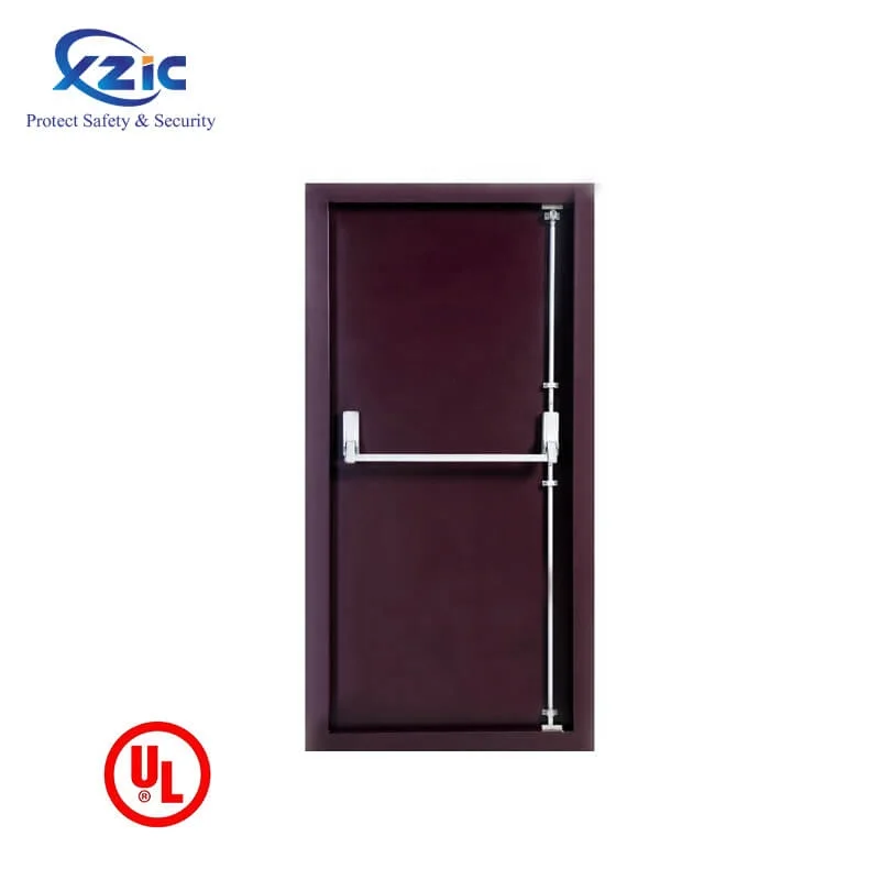 Interior fire rated door steel fire proof door hospital steel fire door