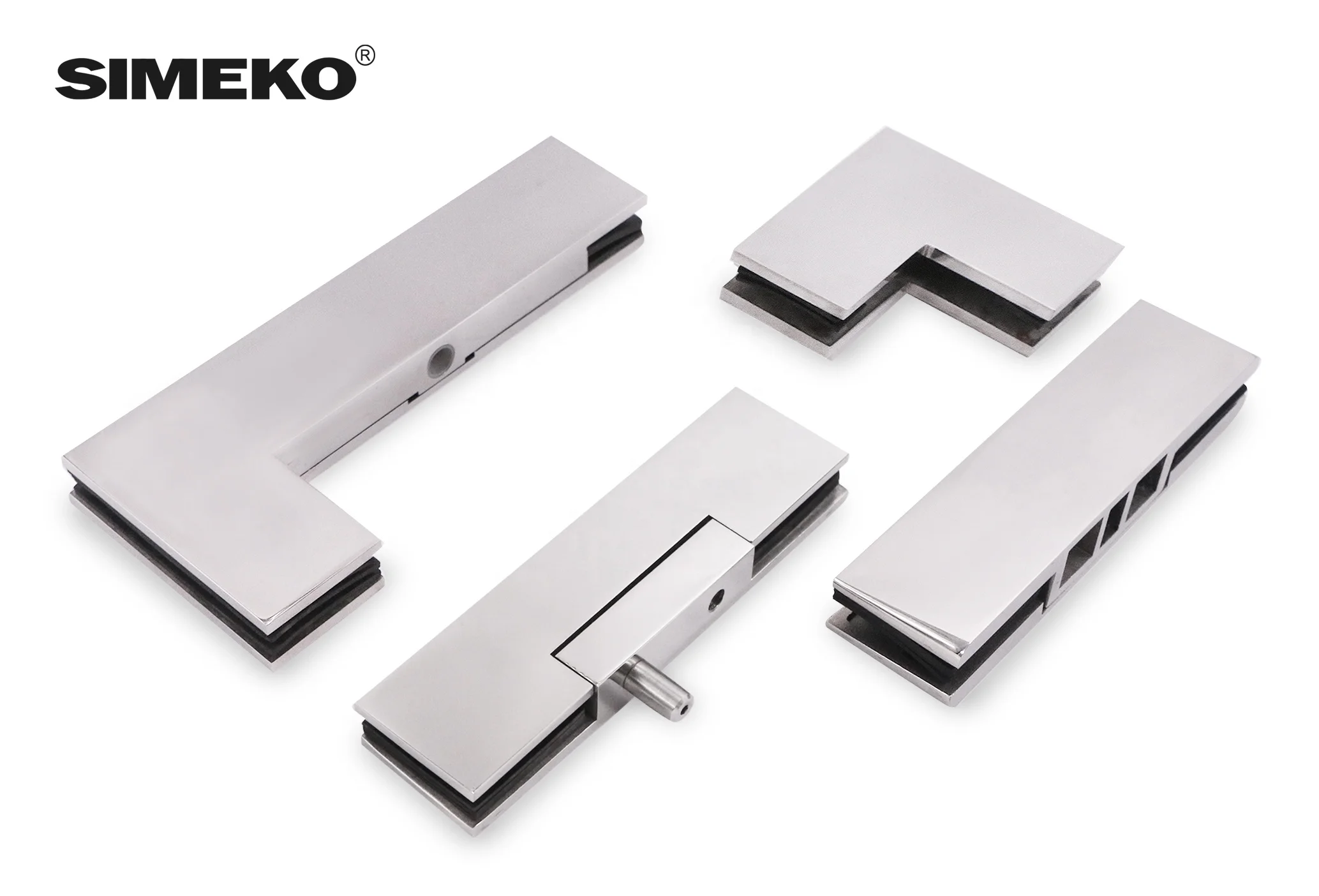 Factory Tempered Glass Door & Window Accessories Patch Fitting glass door top clamp hardware