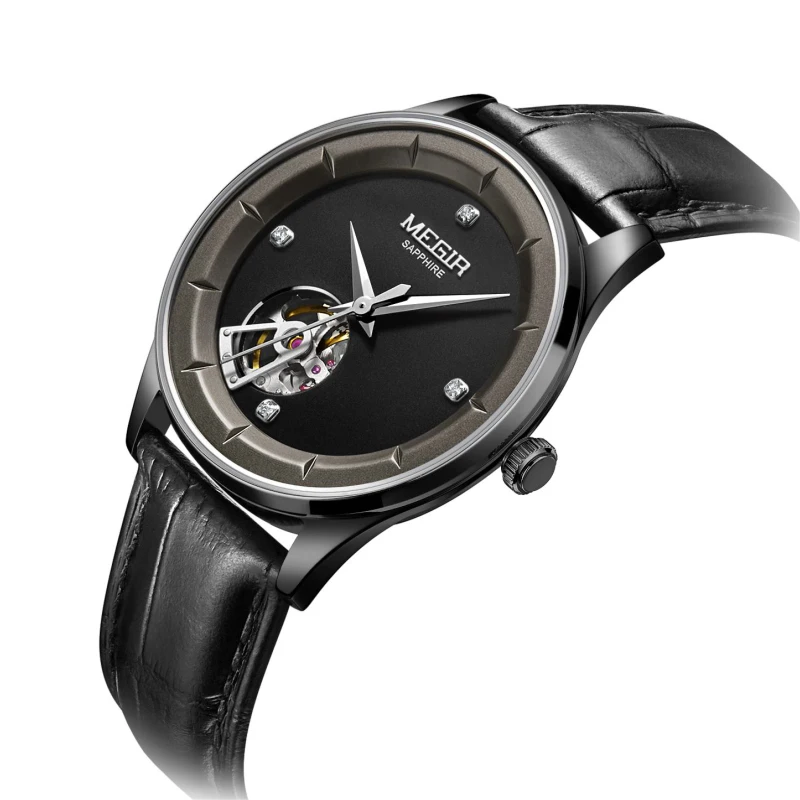 Watches men luxury brand custom brand watches  megir relogio relojes hombre  automatic men watches  megir Wristwatches