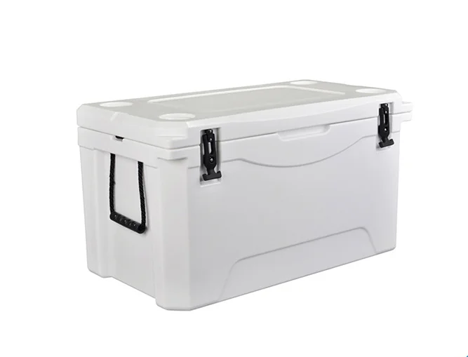 High Quality Heavy Duty PU Foam Large Capacity Car Coolers Camping 110L Rotomolded Ice Chest Cooler Without Wheels