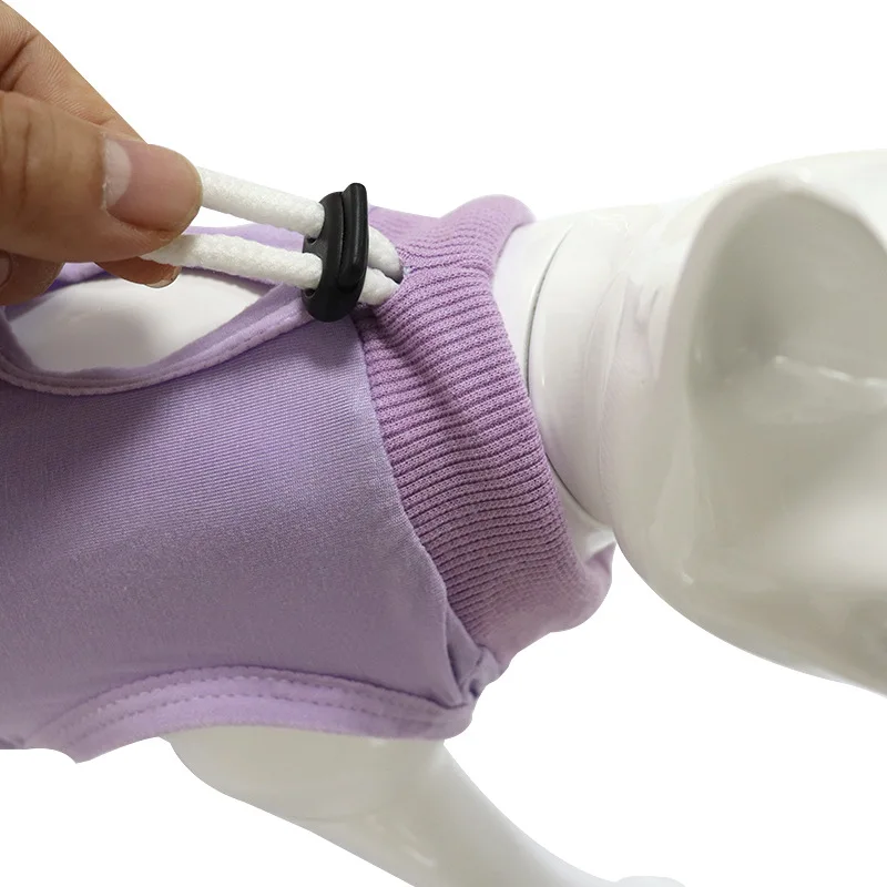 JIELIN Pets Cat Sterilization Suit Anti-licking Surgery After Recovery Pet Care Breathable Puppy Clothes For Dogs Spring Cats