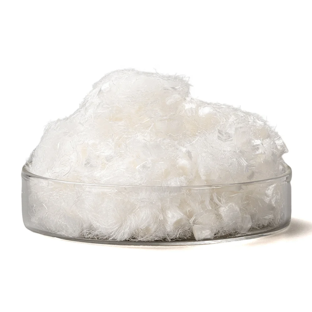 High Tenacity High Modulus 6mm 12mm UHMWPE Chopped Short Cut Fiber for Concrete Reinforcement