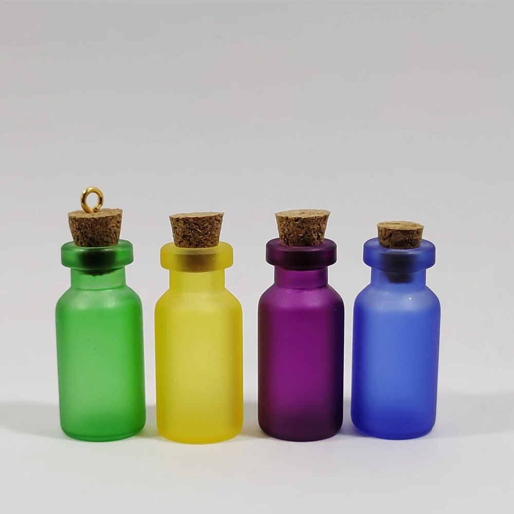 Hot Sale 50ml Cork Top Glass Jar Bottle Pack of 5  For Sale
